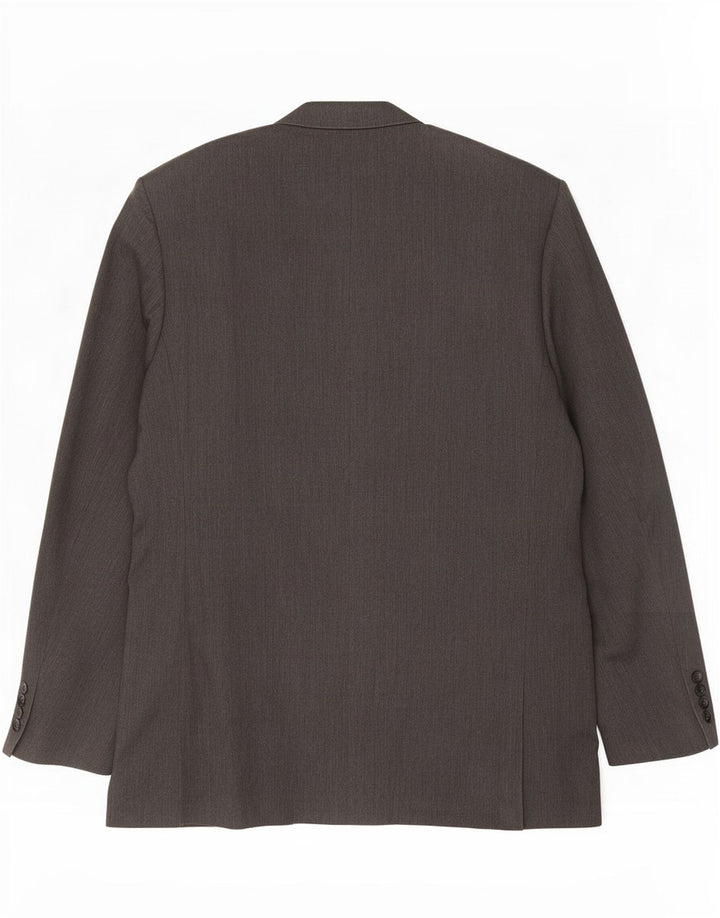 Marks & Spencer Veste blazer coupe régulière à 2 boutons pour homme UK 44 XL Gris