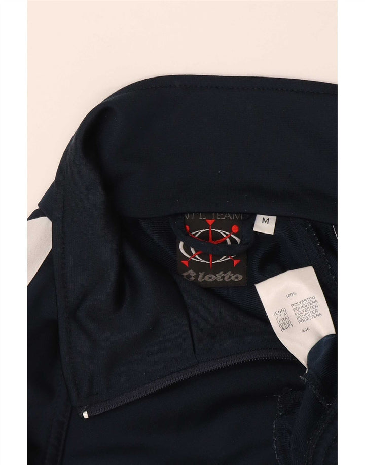 Lotto Veste de Survêtement Graphique Homme Bleu Marine Moyen Colourblock