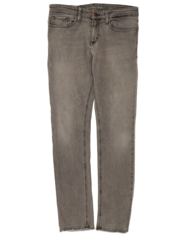 Calvin Klein Jean skinny W31 L31 bleu marine en coton pour homme