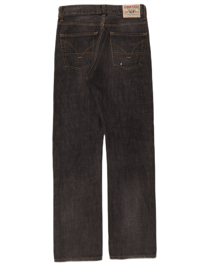 Casucci Jean droit homme IT 46 Small W32 L31 coton noir