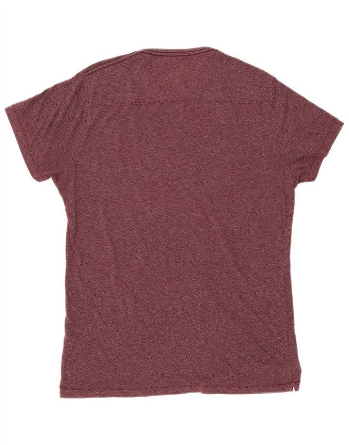FRENCH CONNECTION T-Shirt Homme Coton Bordeaux Moyen