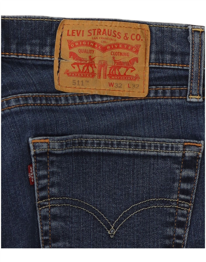 LEVI'S Jean Slim 511 Homme W32 L29 Bleu Coton