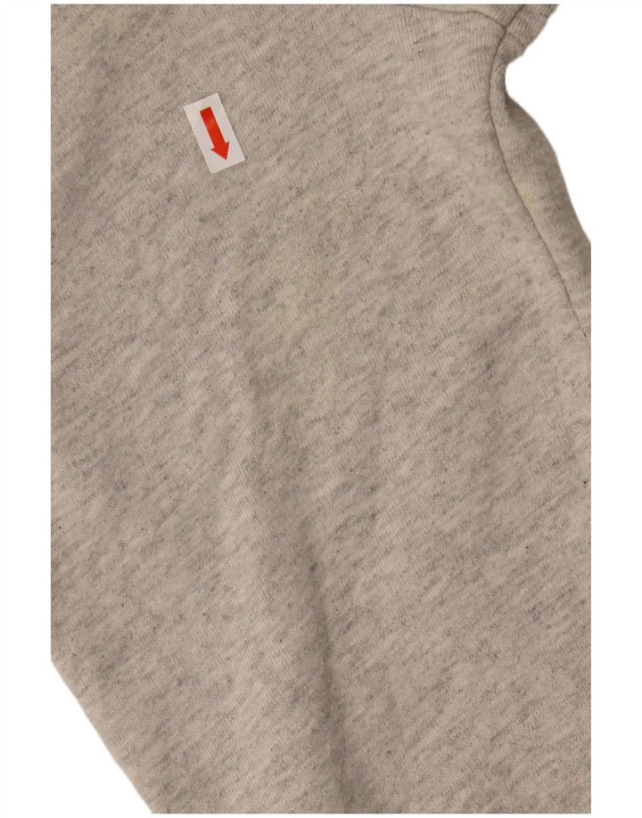 Jack & Jones Pull à Capuche Graphique Homme Gris Moyen Coton