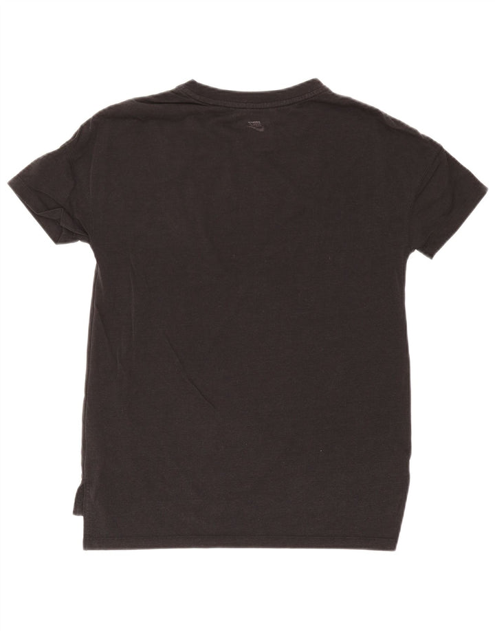 Nike T-shirt graphique pour homme, petit, noir, modal