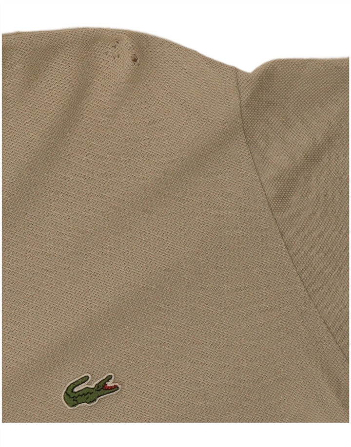 Lacoste Polo Homme Taille 6 XL Beige