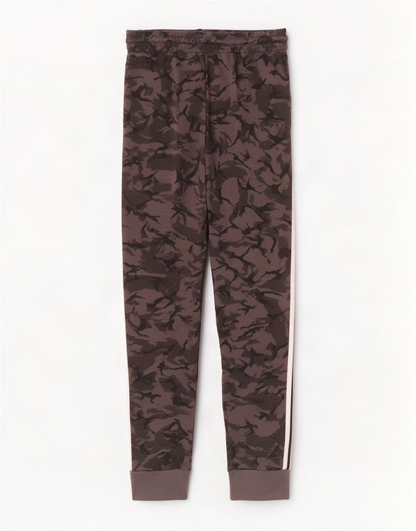 Adidas Pantalon de survêtement pour homme Gris moyen Camouflage Coton