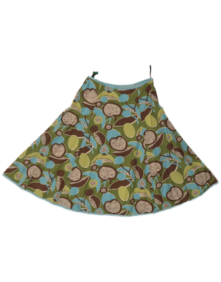 Boden Femme Jupe trapèze à motif abstrait UK 8 Small W28 Multicolore