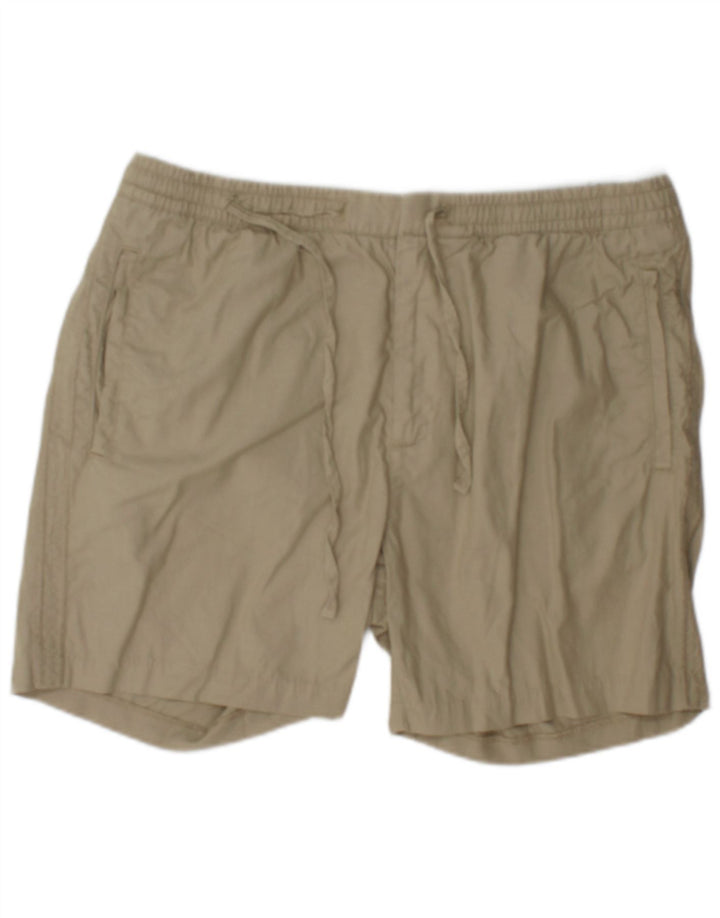 Superdry Short Chino Homme XL W38 Beige Coton