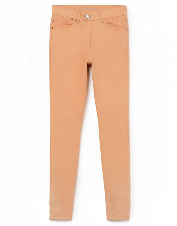 Marks & Spencer Jean skinny pour femme UK 8 Small W26 L27 Orange Coton