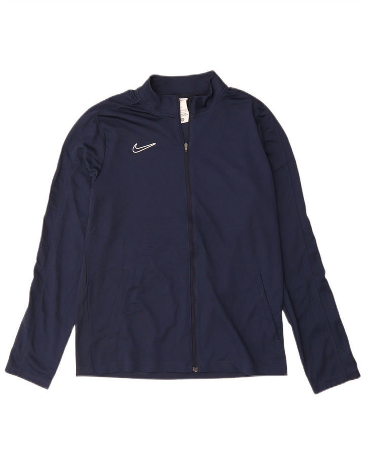 Nike Veste de survêtement pour garçon 13-14 ans XL Bleu marine Polyester