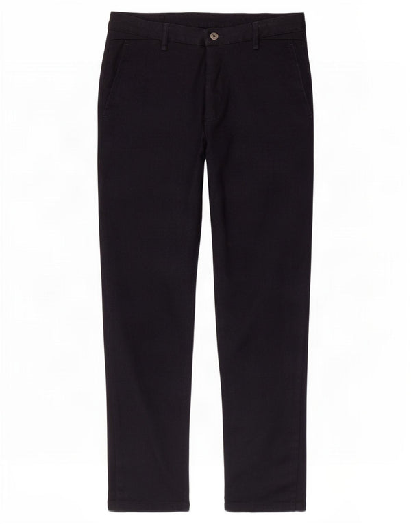 Zara Mens Slim Chino Trousers EU 40 Medium W31 L28 Navy Blue