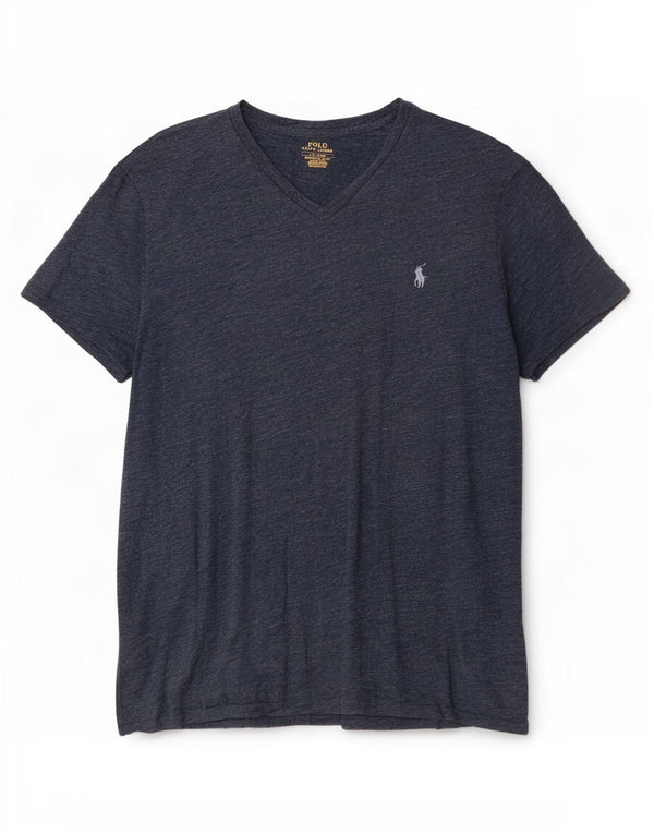 Polo Ralph Lauren T-shirt slim personnalisé pour hommes, grand, bleu marine moucheté