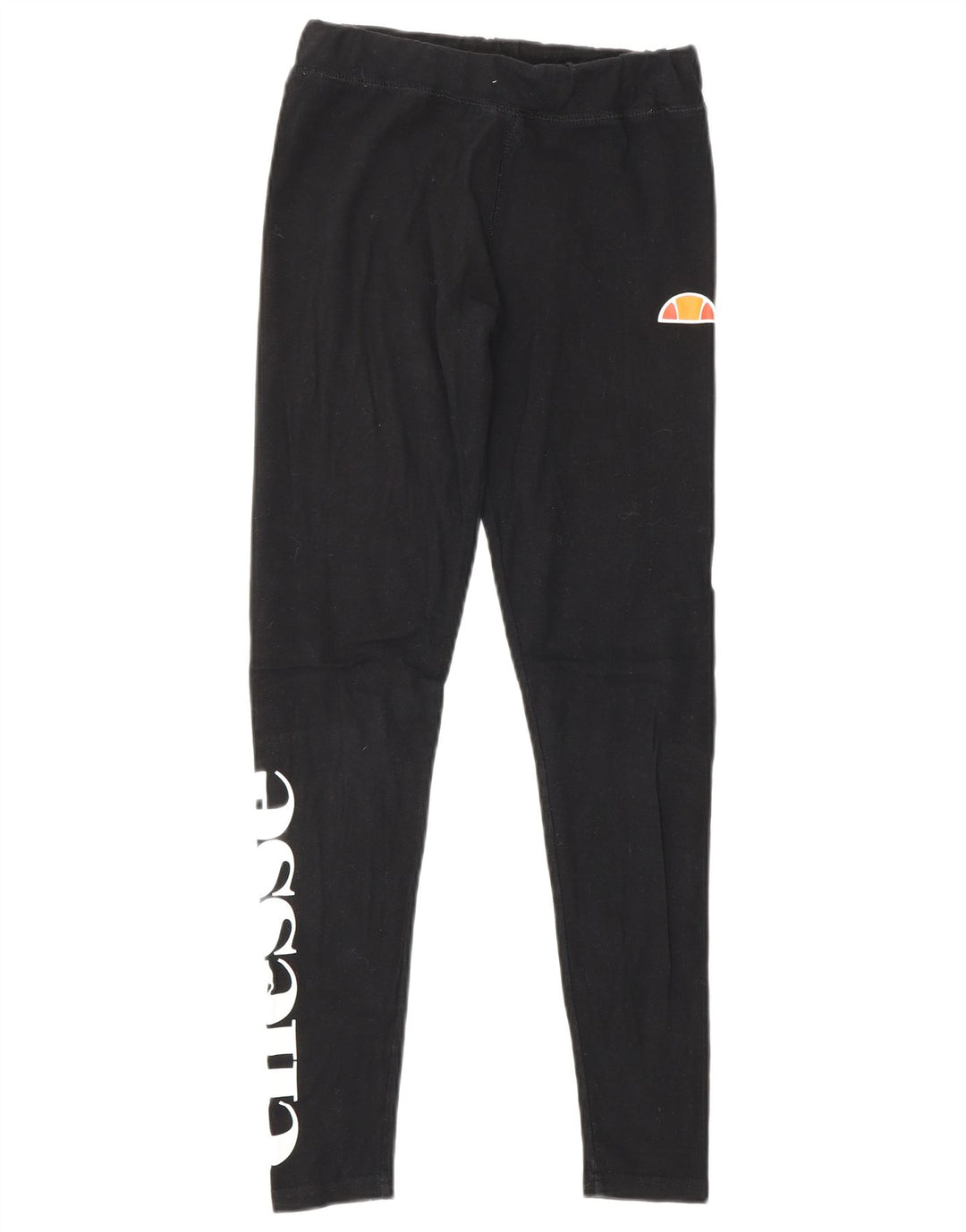 ELLESSE Leggings graphiques pour femmes UK 8 Small Noir