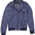 Refrigiwear Veste Bomber Homme IT 46 Petit Bleu Colorblock Polyamide