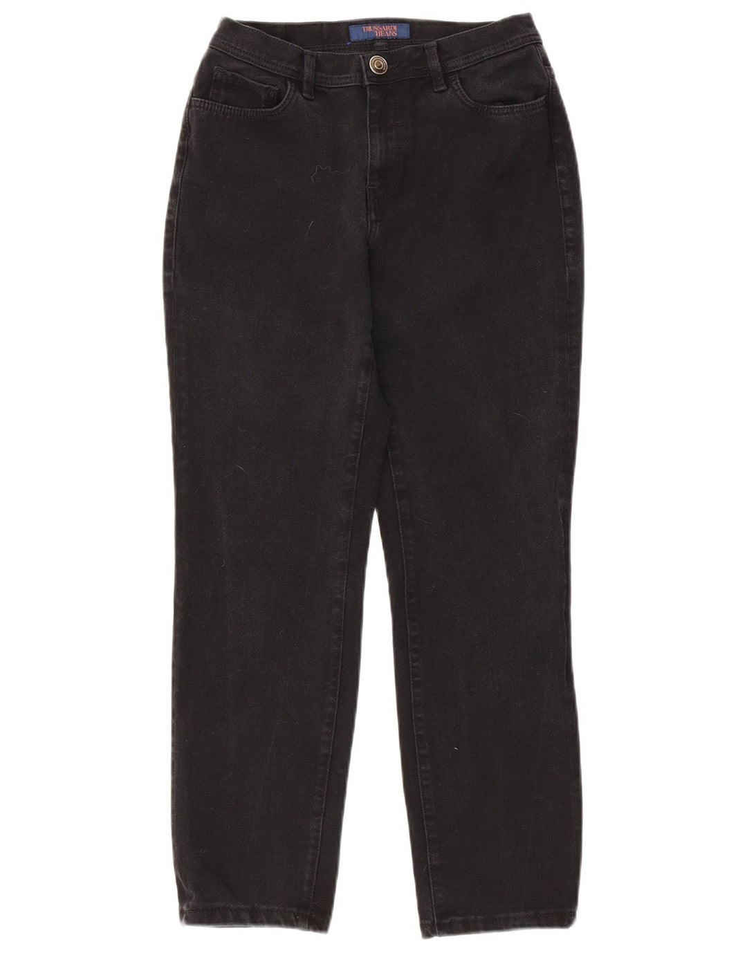 Trussardi Femme Jean Slim Taille Mi-Haute W28 L26 Noir