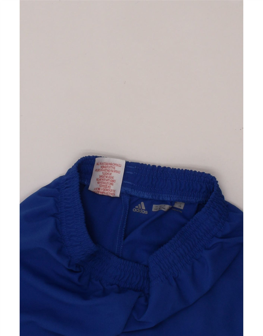 ADIDAS Short de Sport Leinster Rugby Garçon 5-6 Ans Bleu Polyester