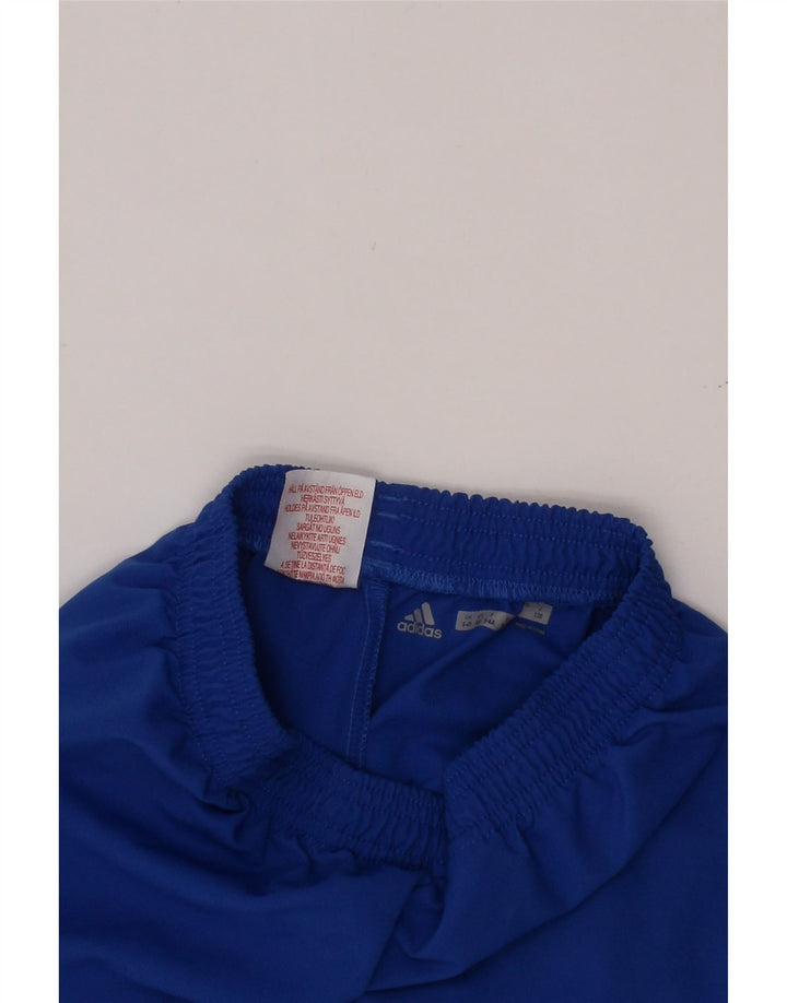 ADIDAS Short de Sport Leinster Rugby Garçon 5-6 Ans Bleu Polyester