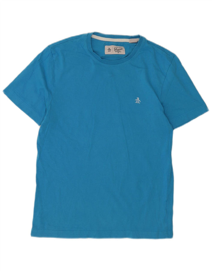 Penguin T-Shirt Homme Petit Bleu Coton