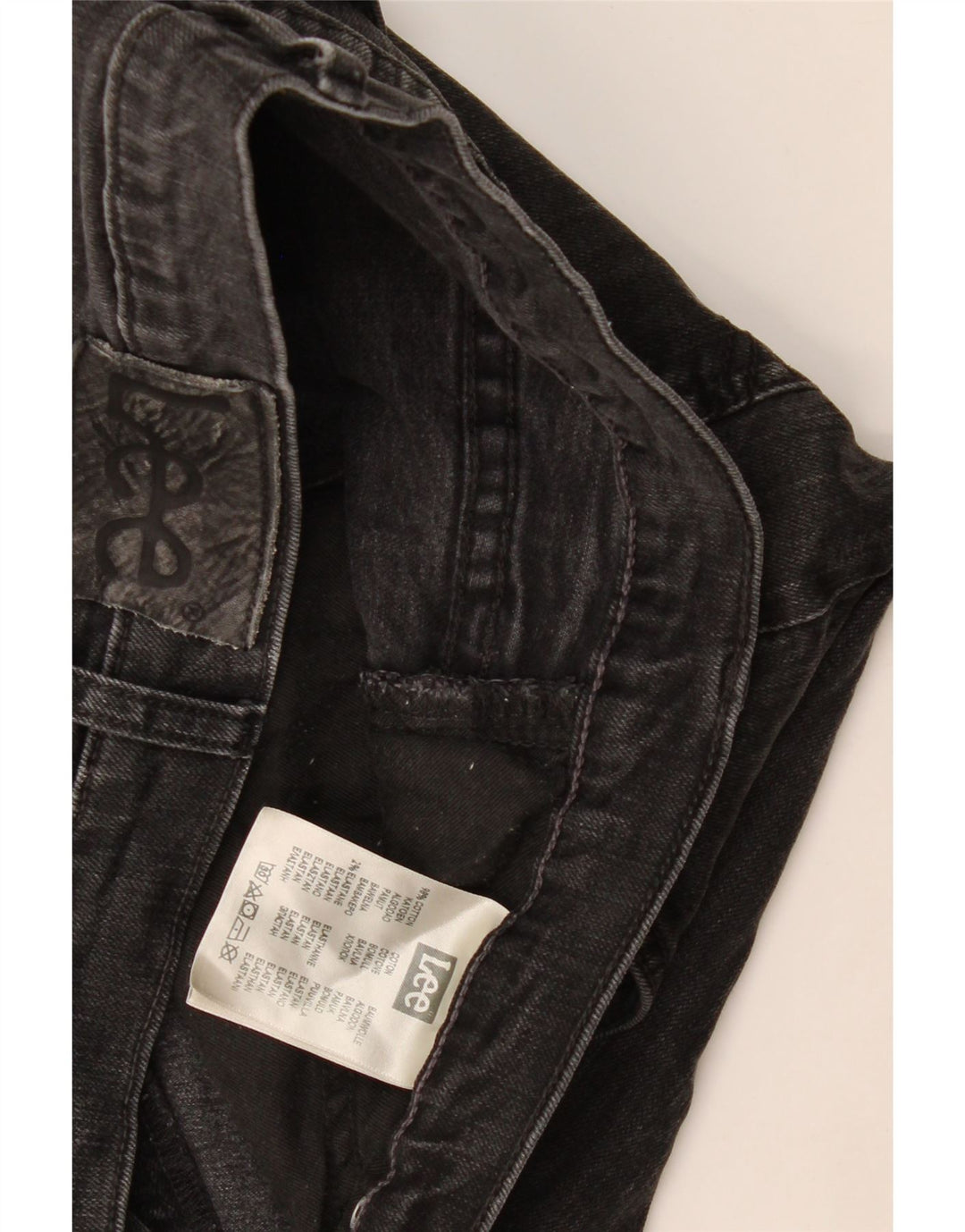 Lee Jean Droit Blake Homme W33 L30 Gris Coton