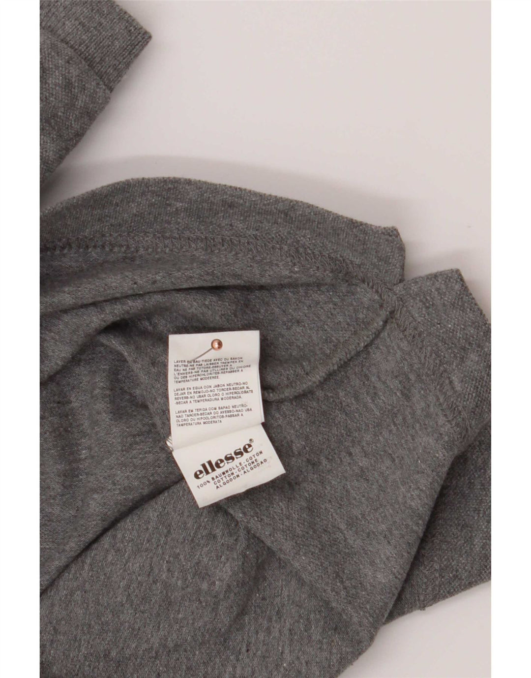 Ellesse Polo Homme 2XL Gris Coton