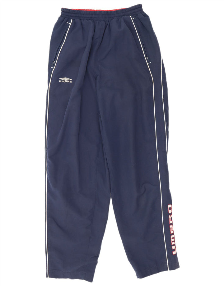 Umbro Pantalon de Survêtement Graphique Homme Joggers Petit Bleu Marine Polyester