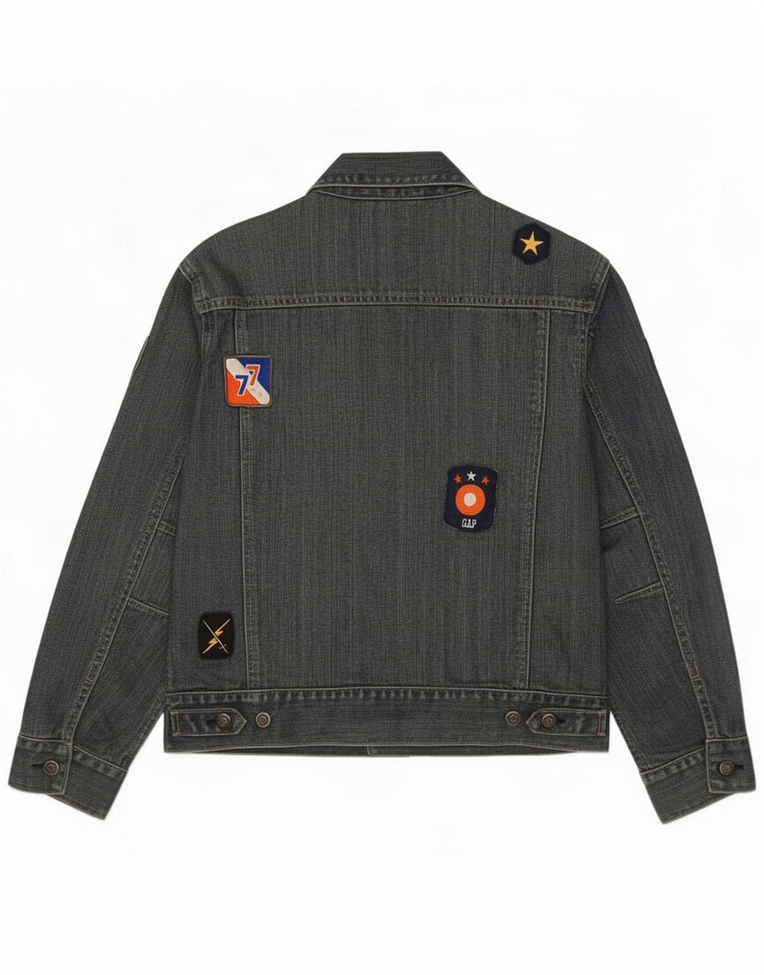 Gap Veste en Jean Garçon 11-12 ans XL Bleu