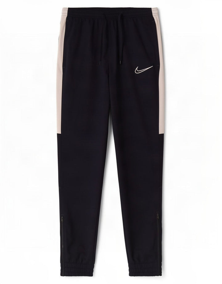 Pantalon de survêtement Nike Dri Fit pour homme en polyester color block bleu marine moyen
