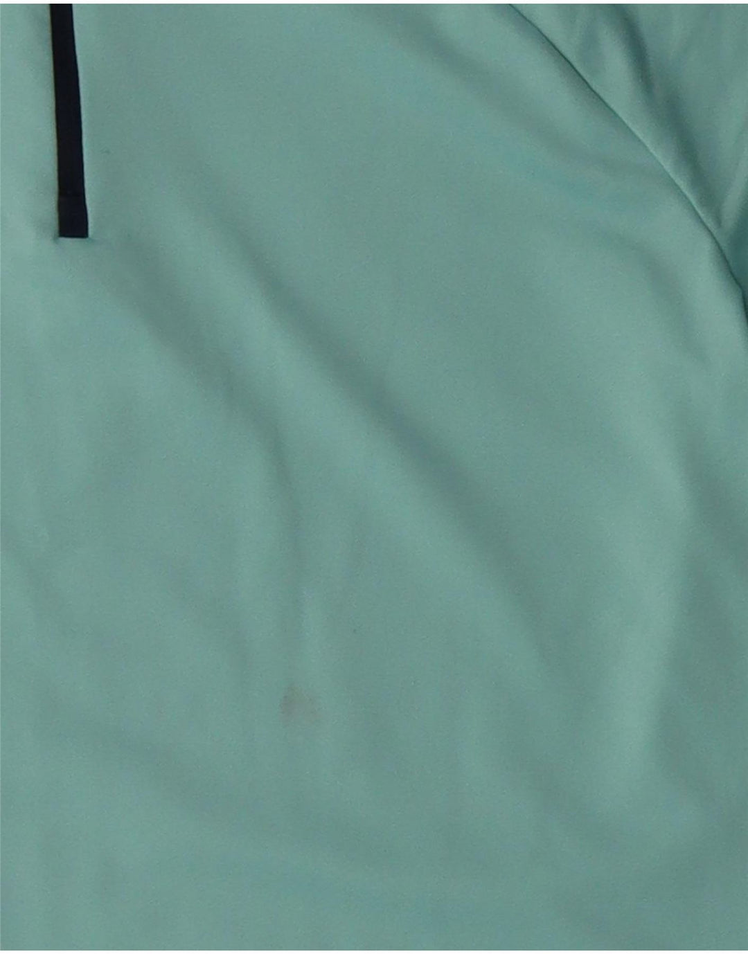 Nike Femme Dri Fit Zip Neck Pull Survêtement Top UK 16 Large Turquoise