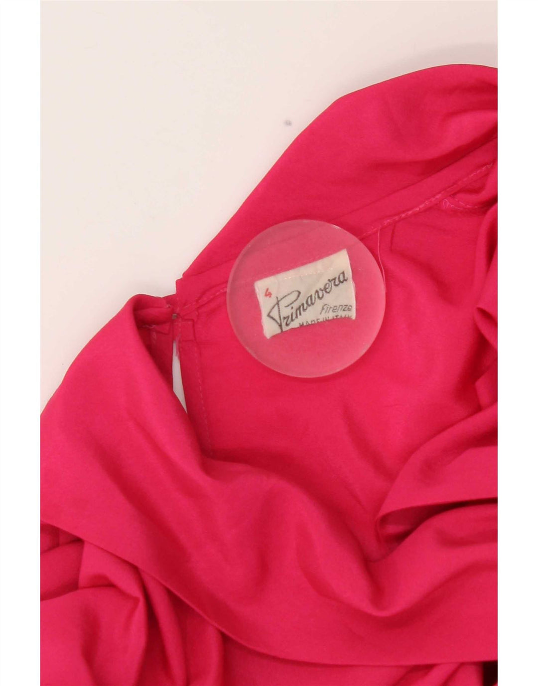 Primavera Firenze Chemisier surdimensionné avec nœud papillon pour femme UK 16 Large Rose
