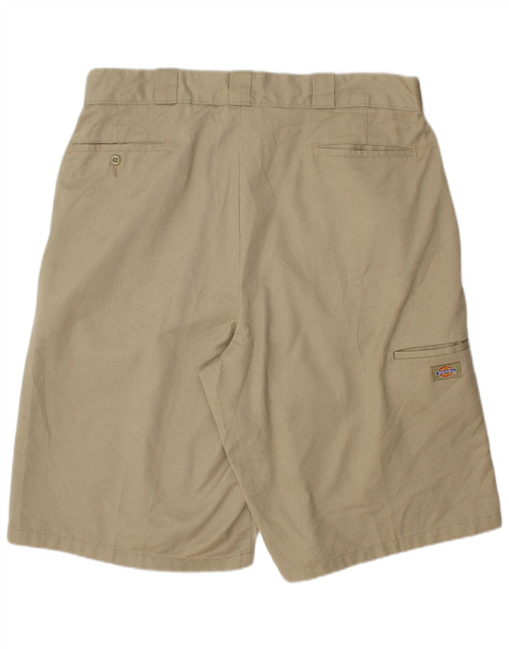 DICKIES Mens Chino Shorts W38 XL Beige Polyester
