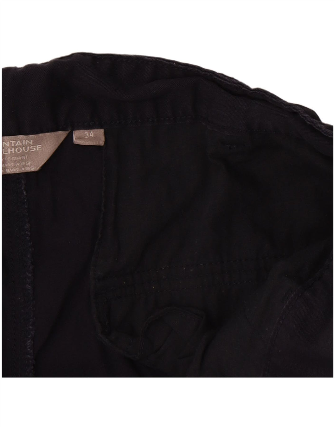 Mountain Warehouse Short cargo pour homme W34 en coton bleu marine Taille L