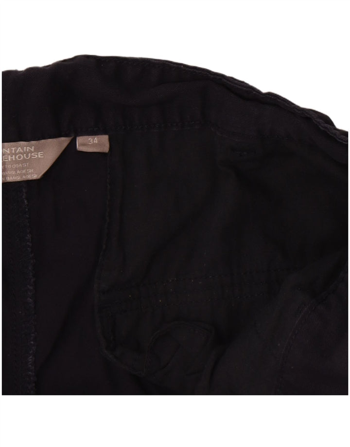 Mountain Warehouse Short cargo pour homme W34 en coton bleu marine Taille L