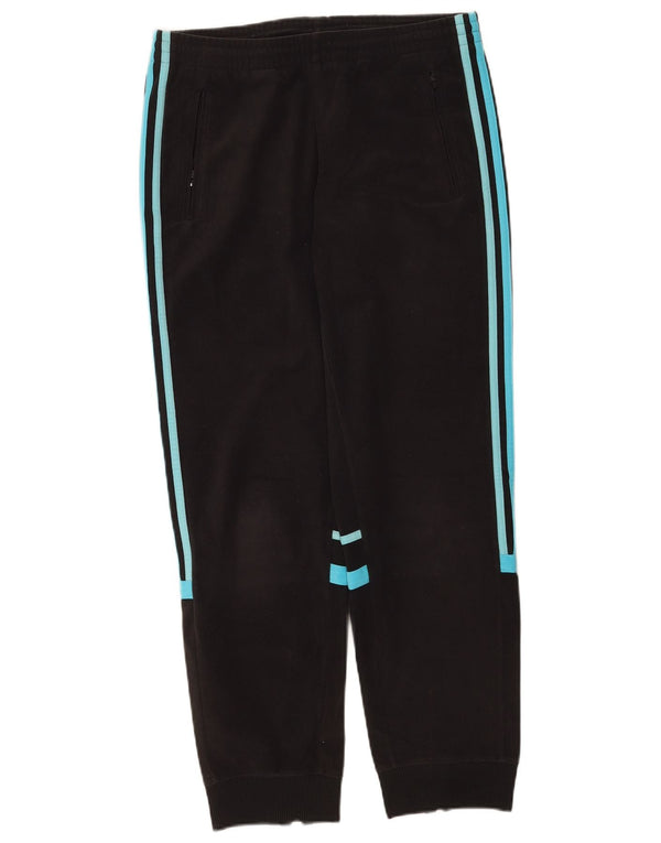Adidas Pantalon de survêtement en polaire pour femme, jogging UK 12, noir moyen