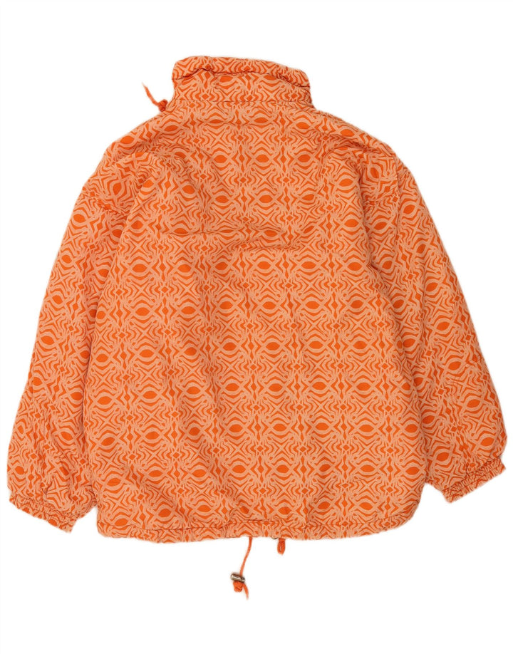 Etirel Veste Anorak Homme UK 44 2XL Orange Géométrique Polyester
