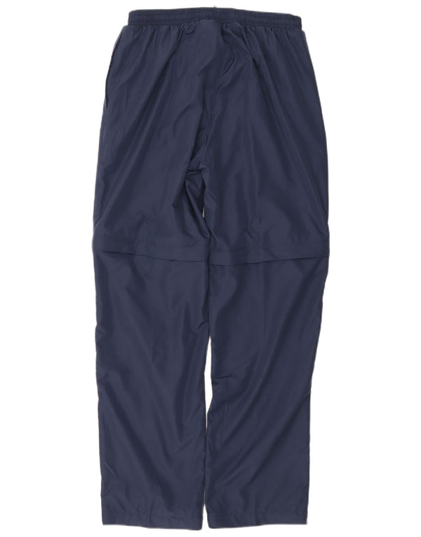 Asics Pantalon de survêtement homme XL bleu marine polyester