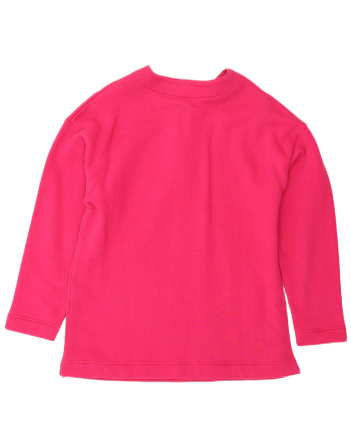Benetton Sweat-shirt pour femme UK 44 Rose moyen