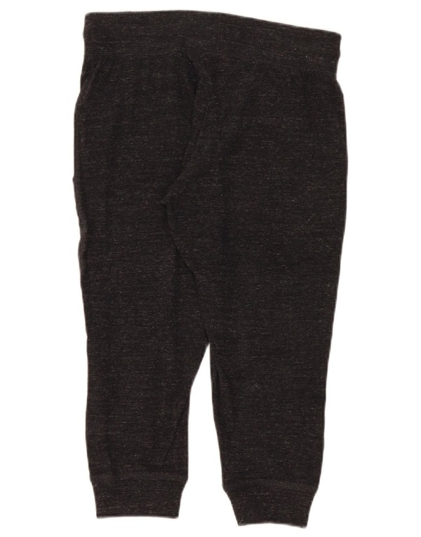Nike Pantalon de survêtement graphique pour femme UK 10 Small Gris moucheté