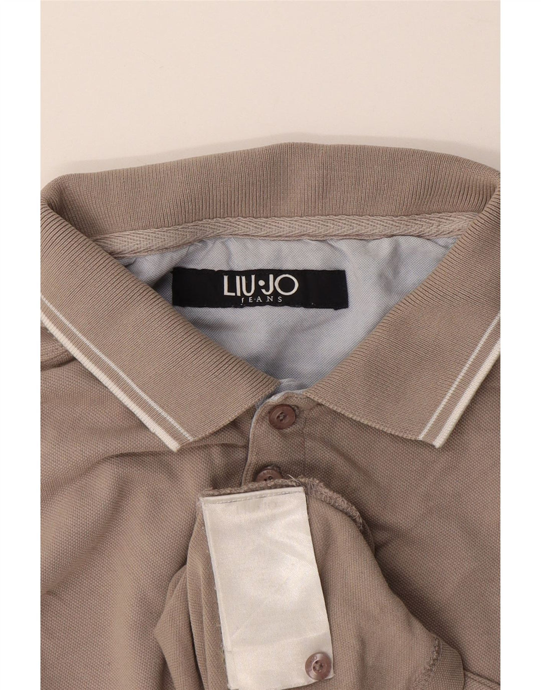 Liu Jo Polo Homme Gris Moyen Coton