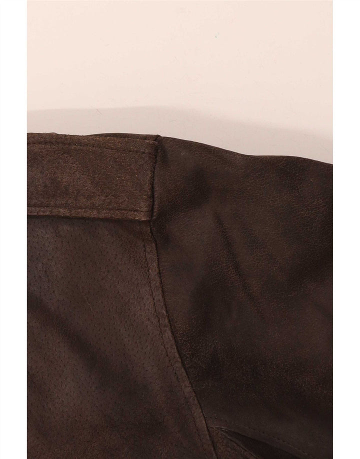 Conbipel Veste militaire en cuir pour homme IT 54 XL Marron