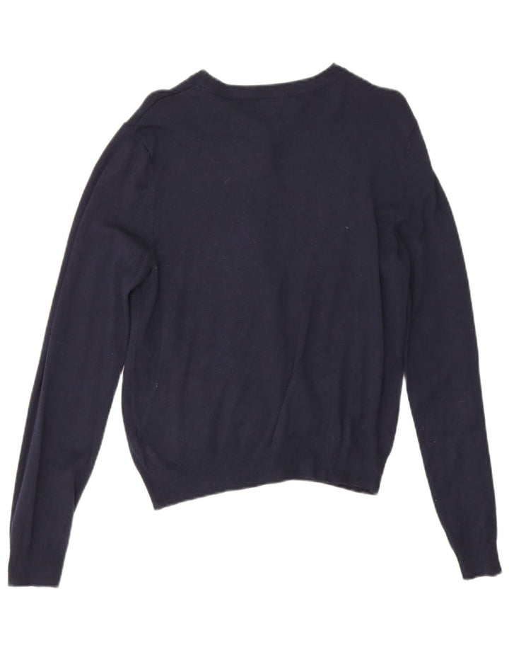 Marks & Spencer Cardigan pour femme en viscose bleu marine moyen UK 12