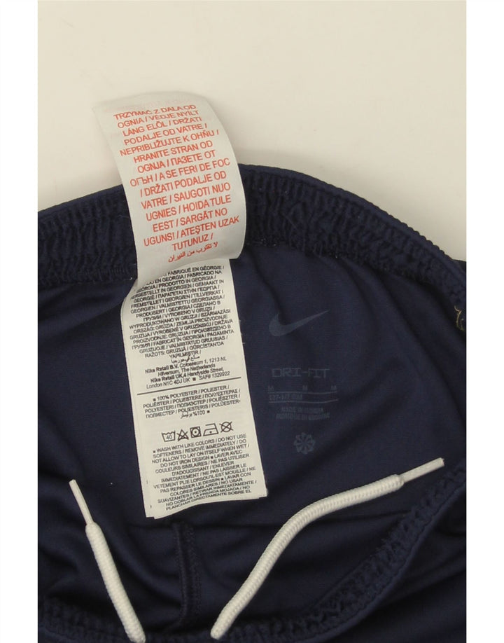 Short de sport Nike Dri Fit pour garçon 10-11 ans Bleu marine moyen Polyester