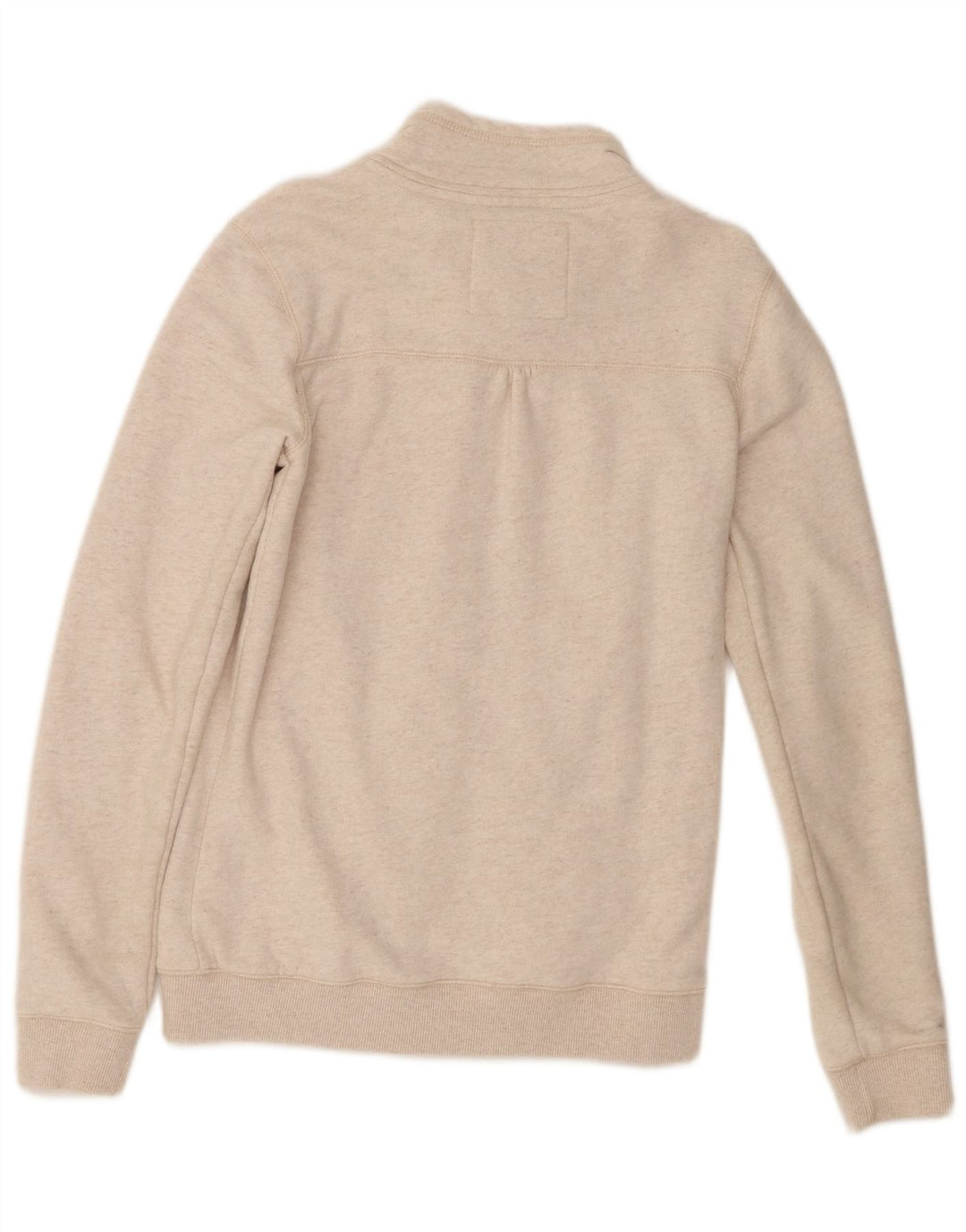 Fat Face Veste de survêtement graphique pour femme UK 8 Small Beige Coton