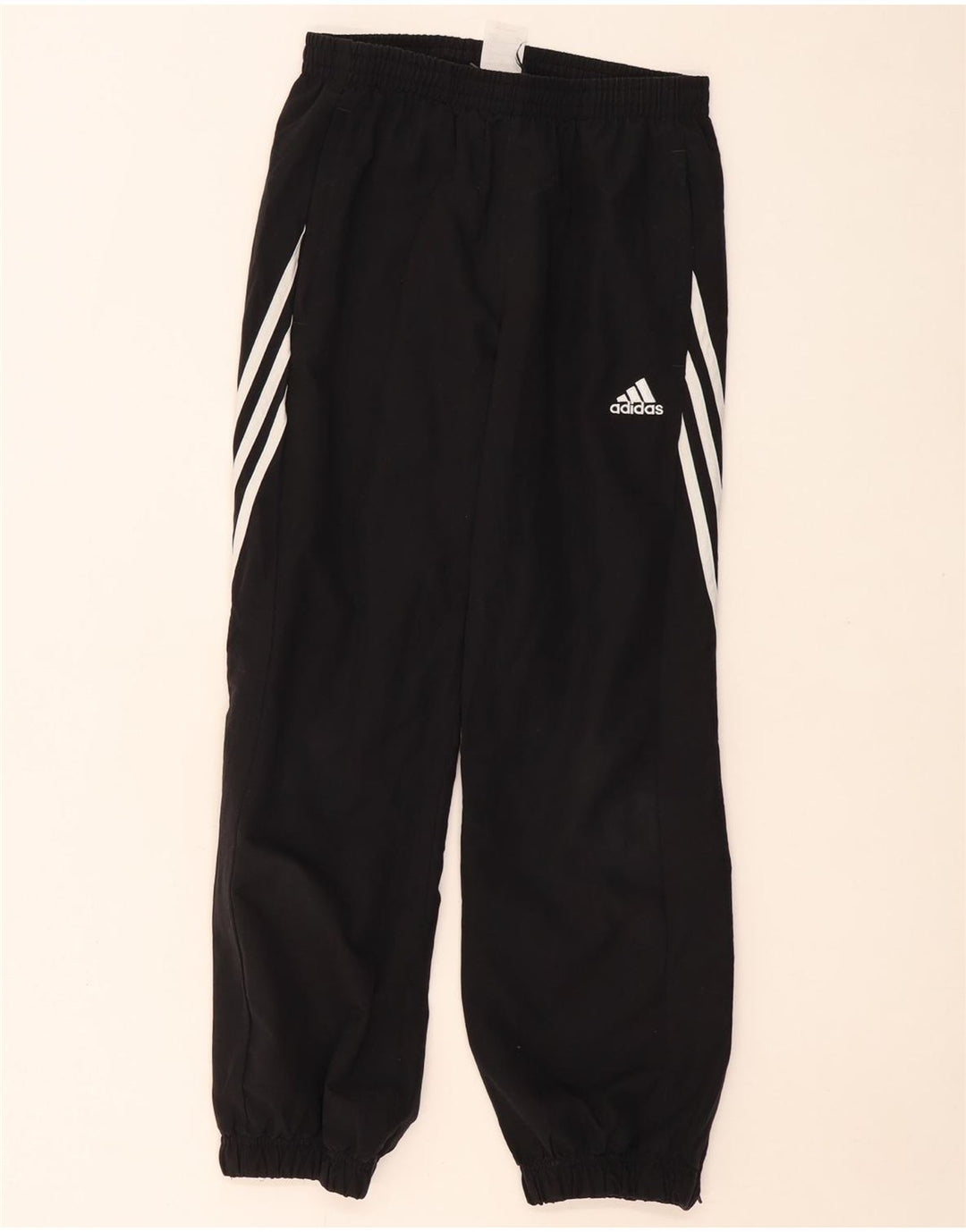 ADIDAS Pantalon de Survêtement Garçon Joggers 11-12 ans Grand Noir Polyester