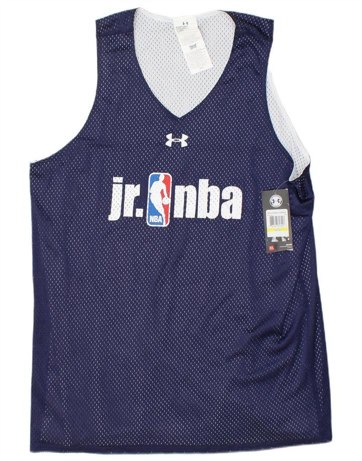UNDER ARMOUR Débardeur NBA Loose Fit Graphic Homme Bleu Marine Moyen
