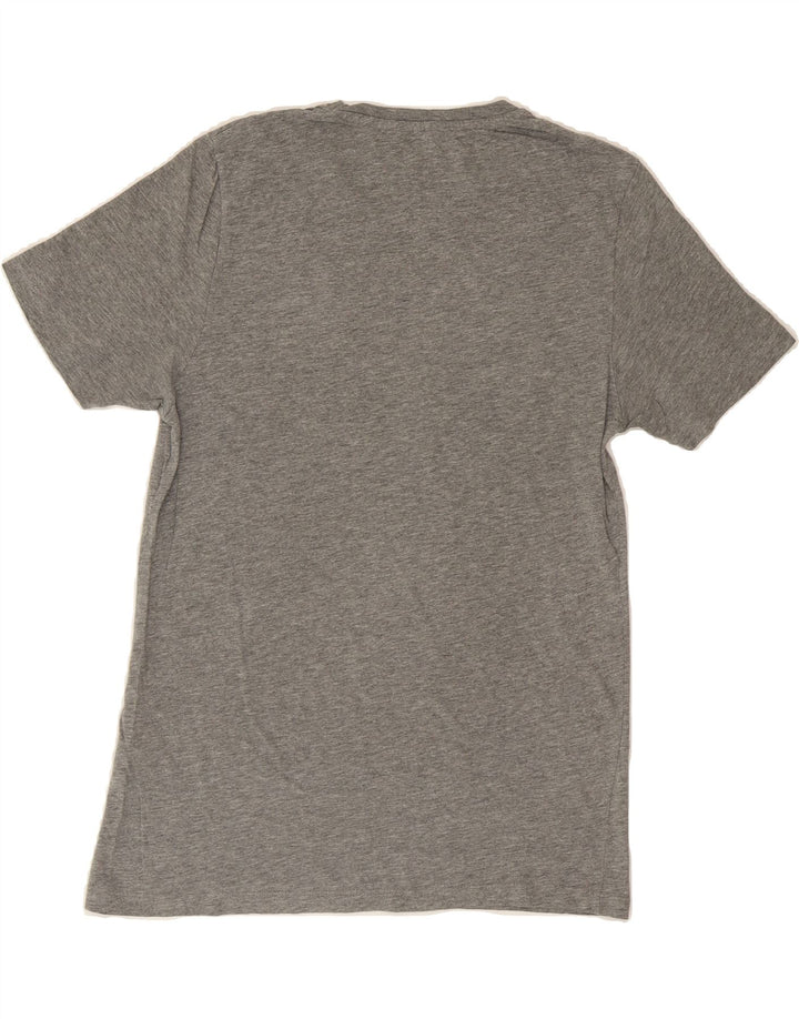 JACK & JONES Mens Graphic T-Shirt Top Large Grey Cotton Vintage Jack & Jones and Second-Hand Jack & Jones from Messina Hembry 