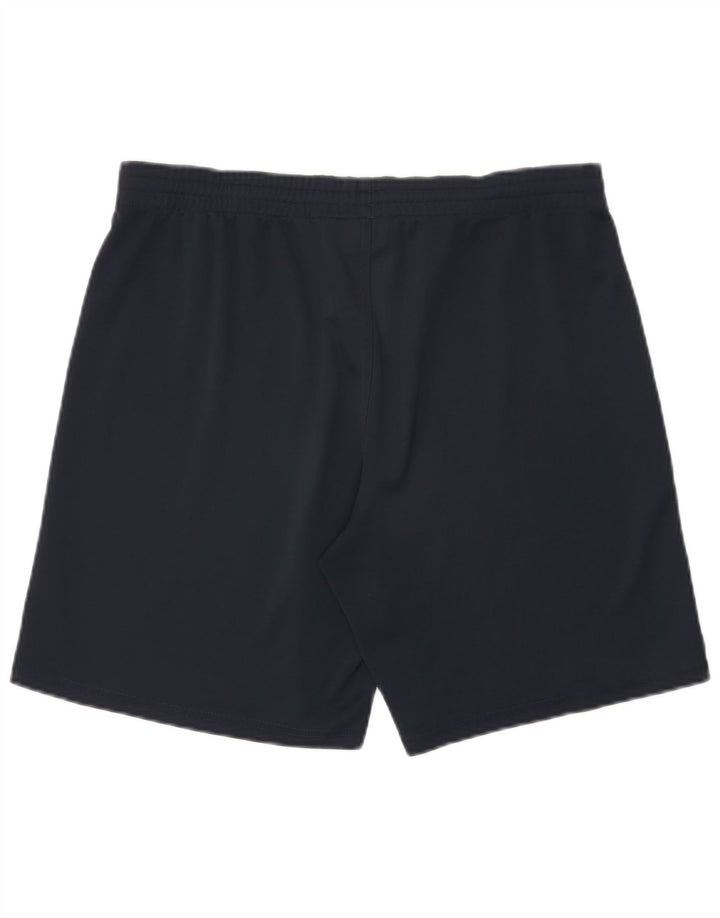 Lotto Short de Sport Graphique Homme Bleu Marine Moyen Colourblock