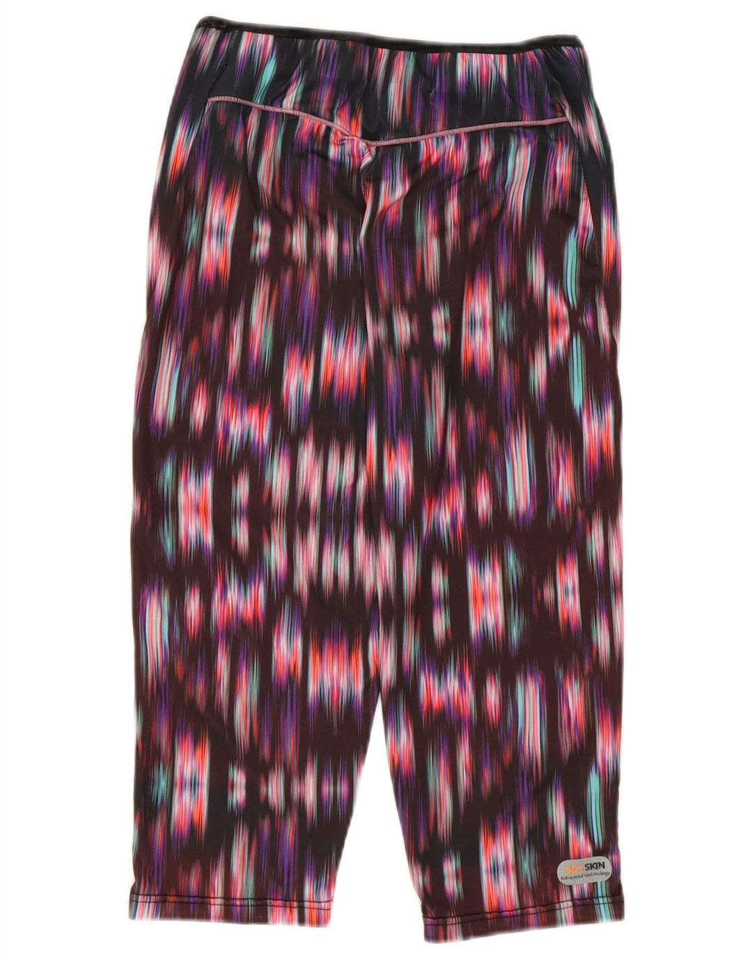 Arena Legging Capri à Motif Abstrait pour Femme UK 10 Small Multicolore
