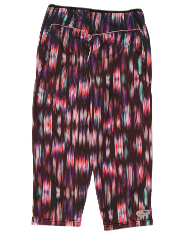 Arena Legging Capri à Motif Abstrait pour Femme UK 10 Small Multicolore