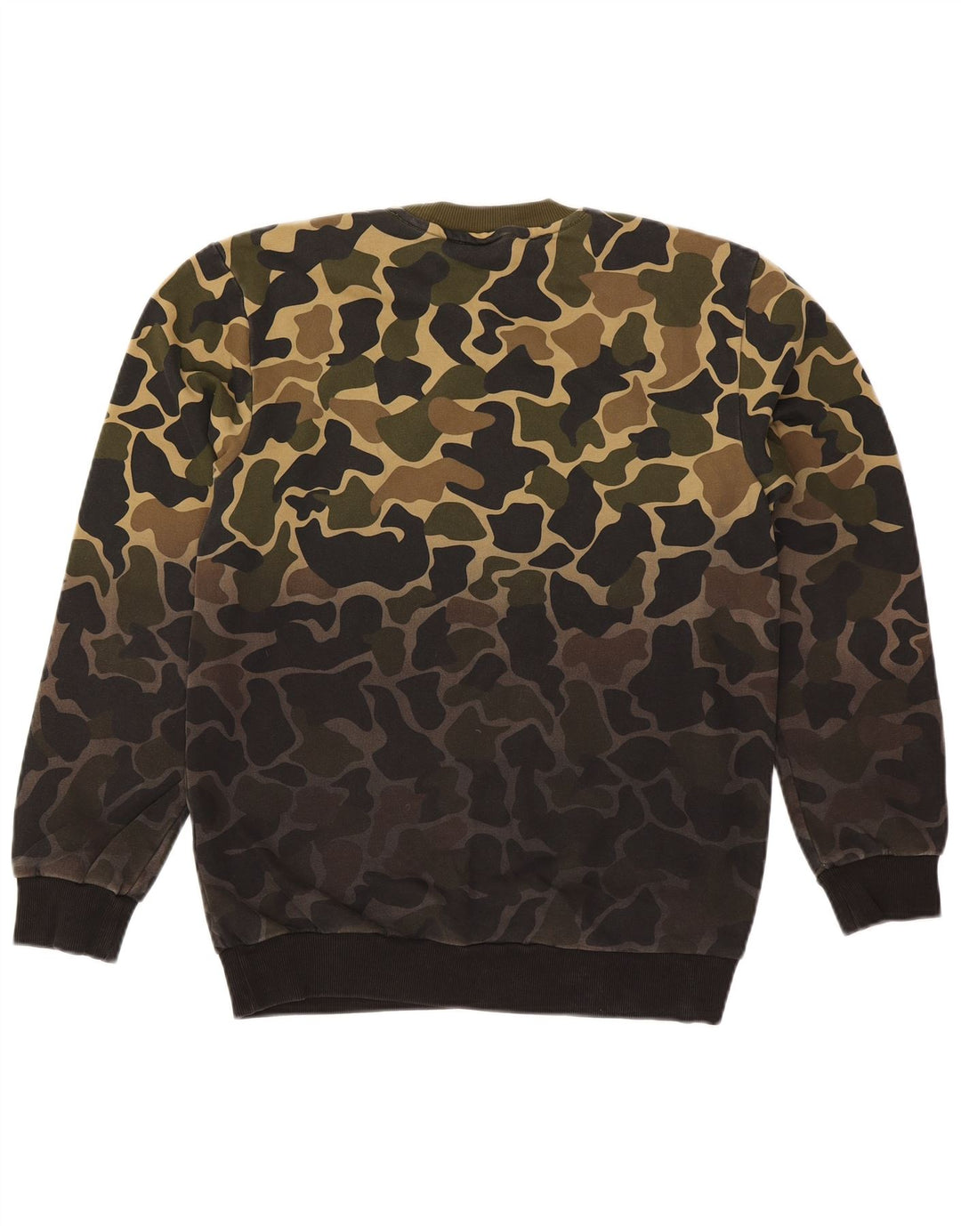 Adidas Sweat-shirt pour homme Petit Kaki Camouflage Coton