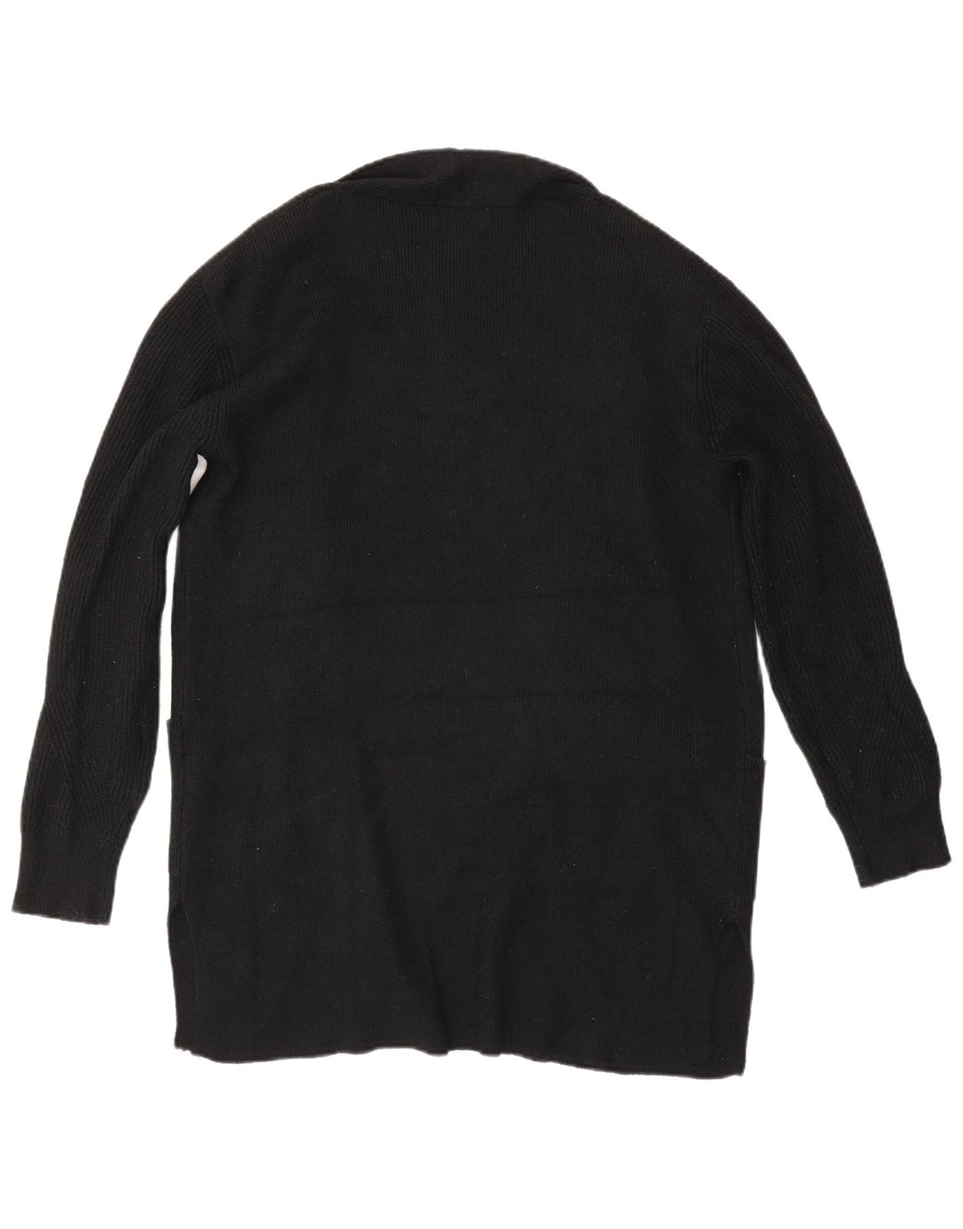 Marks & Spencer Pull cardigan long pour femme UK 10 Small Noir